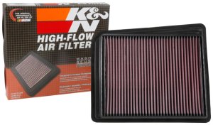 Nissan Titan Performance Air Intake - K&N Engineering - Drop In Replacement - 2017